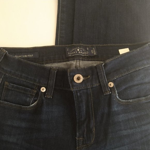 Lucky Brand Denim Jeans Brooke Slim Boot 0/25 Reg - Picture 3 of 12